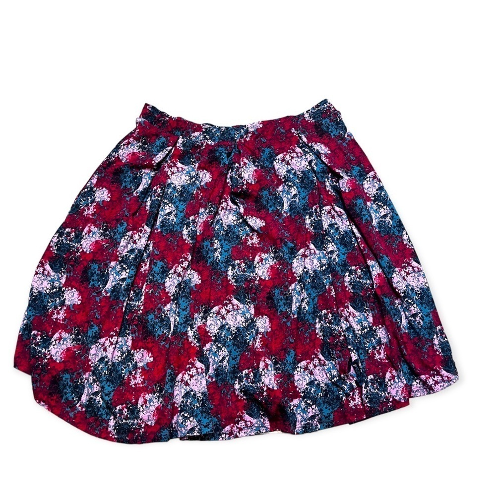 Lularoe Skirt 3XL Womens Simply Comfortable Multicolor Pull On Above Knee NWT